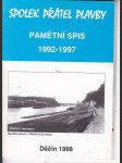 Spolek přátel plavby -pamětní spis 1992-1997 - náhled