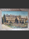 Eisgrub, Mähren. Fürst Johann II. von und zu Blechtenstein. Schloß, Ostseite. - náhled