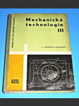 Mechanická technologie III. - náhled