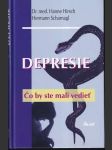 Depresie  Čo by ste mali vedieť - náhled