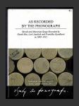 As recorded by the phonograph - náhled