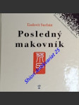 Poslední makovník ( slovenské hexametre z japonska ) - suchán ludovít - náhled