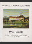 Max Radler 1904-1971: Gemälde, Aquarelle, Zeichnungen Karikaturen - náhled