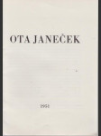 Ota Janeček - náhled
