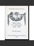 Růže stolistá. František Ladislav Čelakovský 1799-1999 - náhled