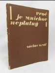 Proč je Mnichov neplatný - náhled