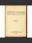 Právní prakse, měsíčník československých právníků, ročník X./1946 (právo) - Právní praxe - náhled