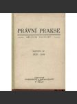 Právní prakse, měsíčník právníků, ročník IV./1939-1940 (právo) - Právní praxe - náhled