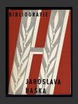 Bibliografie Jaroslava Haška - náhled