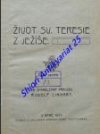 Život sv. teresie z ježíše - náhled
