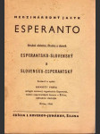 Esperanto - stručná učebnica, čítanka a slovník - náhled