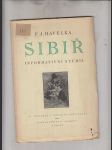 Sibiř - informativní studie - náhled