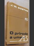 O prírode a umení - náhled