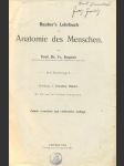 Rauber's lehrbuch der anatomie des menschen  - náhled