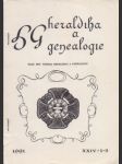 Heraldika a Genealogie 1-4/1991 - náhled