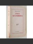 Face aux verrous [věnování, přípis Henri Michaux; první vydání; Jan Vladislav] - náhled