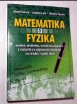 Matematika a fyzika - náhled