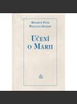 Učení o Marii - náhled