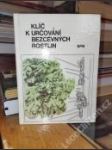 Klíč k určování bezcévných rostlin - náhled