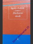 Duchovní deník - ignác z loyoly - náhled
