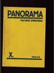 Panorama - kulturní zpravodaj X 1932-33 - náhled