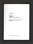 Paraf (PARalelní Akta Filozofie) - náhled