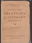 Předtuchy a výstrahy - náhled
