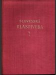 Slovenská vlastiveda v. - náhled
