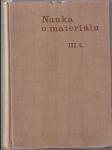 Nauka o materiálu III. 2. svazek (veľký formát) - náhled