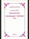 Komárom vármegye leírása - náhled