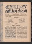 Našim dětem / 1936 - Příloha Národní politiky - náhled