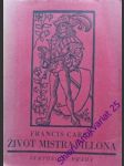 Život mistra villona - carco francis - náhled