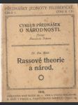 Rassové theorie a národ - náhled