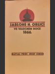 Jabloné n. orlicí ve válečném roce 1866 - náhled