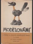 Modelování z hlíny a jiných tvárlivých hmot na školách pro mládež vyžadující zvláštní péči - náhled