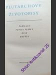 Plutarchovy životopisy - plutarchos - náhled