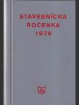 Stavebnícka ročenka 1976 (malý formát) - náhled