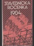Stavebnícka ročenka 1984 - náhled