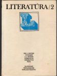 Literatúra pre 2. ročník gymnázií a 2. ročník SOŠ - náhled