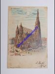 WIEN - Gruss aus Wien - Der Stephansdom , DA - náhled