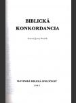 Biblická konkordancia - náhled
