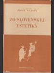 Zo slovenskej estetiky - náhled