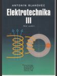 Elektrotechnika III. Příklady a úlohy - náhled