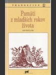 Pamäti z mladších rokov života - náhled