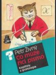 Co může říci písmo. Kapitoly z grafologie - náhled