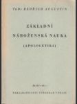 Základní náboženská nauka. Apologetika - náhled