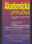 Akademická príručka - náhled