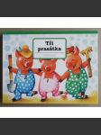 Vojtěch Kubašta - Tři prasátka [dětské leporelo, pohádky, pop-up kniha, prostorová publikace] - náhled