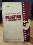 Akustika kinematografu (PODPIS) - náhled