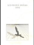 Slovenská dráma 1993 - náhled